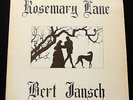 BERT JANSCH Rosemary Lane UK 1971 1st pressing Folk Psych LP *MINT-* superb