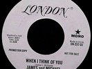 James and Michael When I think of you london 5N-257-DJ Promo Mint-