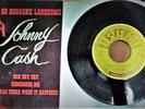 Sun Records SEP-117 JOHNNY CASH  So Doggone Lonesome  45rpm  Strong VG+