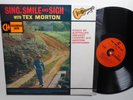 sing, smile and sigh with Tex Morton       Calendar label R66-258