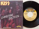 KISS 'Christine Sixteen / Shock Me' 1977 French 7