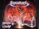 SEPULTURA - MORBID VISIONS  1987 SHARK 004 RARE ORIGINAL W GERMANY PRESSING EX+
