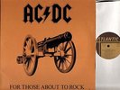 AC/DC for those about to rock we salute you (original usa) LP EX/EX SD 11111