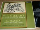 UK Decca SXL 6055 WB grooved Mozart & Haydn Divertimento VIENNA OCTET members