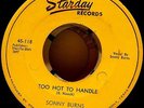Sonny Burns: Powder and Paint, Too Hot to Handle, Starday 118, 1953 Rockabilly