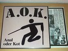 A.O.K. - Anal Oder Kot LP [NM] OIS 1st.press 1989 RAR # Tankard AOK Sodom D.R.I.
