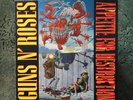 Guns N' Roses Appetite for Destruction vinyl LP 1987 banned cover& sticker sheet