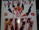 KISS - scratch bite, 2 X LP, unofficial live in lausanne 1984,