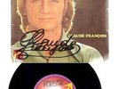 *CLAUDE FRANCOIS* RARE FRENCH 45T*DEDICACE*SIGNATURE*LE LUNDI AU SOLEIL*AUTOGRAP