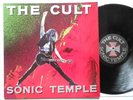 THE CULT Sonic Temple - EX/EX Cond RARE 1989 Beggars Banquet LP & Inner Sleeve