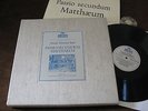 4 LP BOX Bach Matthew Matthäus Passio Secundum Matthaeum Germany NM