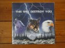 This will destroy you 2x Vinyl Blue+Red