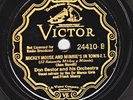 Victor #24410: Don Bestor Orc.-Mickey Mouse & Minnie's In Town/Big Bad Wolf E/E-