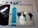 BEATLES HELP  JAPAN ORIGINAL ODEON RED WAX OP-7387 LONG PLAYING W/OBI, PHOTO