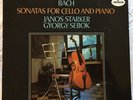 Bach Cello and Piano Sonatas Starker Sebok Mercury Lp