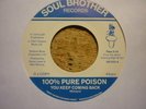 northern soul 100% pure poison you keep coming back soul/b uk reissue 45