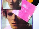 DAVID BOWIE SPACE ODDITY VINYL LP 1972 PRESSING WITH POSTER VERY RARE