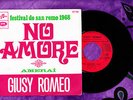 GIUNI RUSSO Junie GIUSY ROMEO | Raro 45 | NO AMORE / AMERAI | Stampa FRANCESE |