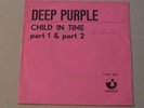 DEEP PURPLE child in time 1973 HARVEST 006-93557 BELGIUM 7