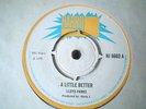 UK HARRY J HJ 6603-LLOYD PARKS-A LITTLE BETTER/I`LL BE A MAN-VG++