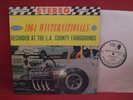 VINTAGE 1964 NHRA WINTERNATIONALS Drag Race Hot Rod LP (Fleetwood  flp 4016S)