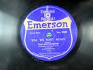 Burr & Campbell - 78 RPM 8 7/8
