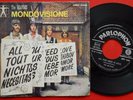 BEATLES MONDOVISIONE ALL YOU NEED IS LOVE 1967 RARE ITALIAN 7“ PS