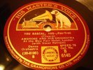 JAZZ AMBROSE ORCH You Rascal, You HMV 6145 E+