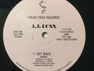 J.J. Roxx - Get Back NM Rare Bay Area Electro Random Rap 1988 JJ