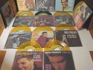 ELVIS PRESLEY 13 COLORED VINYL 45 RPM RECORDS VG++