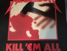 metallica kill em all vinyl original pressing RED VINYL