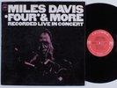 MILES DAVIS Four & More COLUMBIA LP VG+/VG++ mono 2-eye