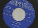 DOOWOP R&B- CROWS-   MISS YOU  -HEAR BOTH- 1954 RAMA