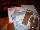AC/DC 3 XLP BOX SET FRANCE HIGH VOLTAGE DIRTY DEEDS POWERAGE 1980