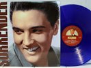 Rare Rock 'n Roll LP - Elvis Presley - Surrender - Import - Blue Vinyl- Numbered