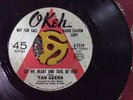 TAN GEERS.45 Let My Heart And Soul Be Free OKEH promo  Northern Soul