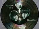 BEATLES, MEET THE BEATLES, 180 GRAM PICTURE DISC, EUROPEAN IMPORT VINYL LP NEW
