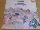 caravan in the land of grey and pink