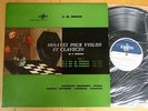 Erato STU 70079 Bach violin sonatas 1-3 Reinhold Barchet stereo