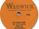 1959 JOHNNY & the Hurricanes Rock'n Roll 78 RPM Record. Red River Rock