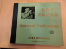 DOC EVANS Command Performance Joco Northfield, MN Jazz Set 4 78s autographed EE+