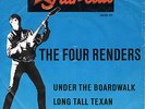 THE FOUR RENDERS * Under The Boardwalk * deutsche Star-Club Beat Single