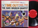 DAVE BRUBECK QUARTET   TIME OUT   COLUMBIA CS 8192 2 EYE 360 STEREO JAZZ LP EX