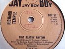 RICHARD TEMPLE   THAT BEATIN' RHYTHM ** 1967 JAY BOY 45
