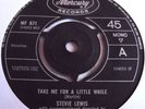 STEVIE LEWIS   TAKE ME FOR A LITTLE WHILE ** 1965 MERCURY 45