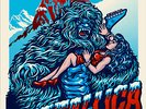 METALLICA Quebec city numbered signed limited poster 14 July 2017 - please read