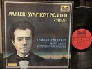 MAHLER SYMPHONY NO 1 TITAN SLATKIN TELARC DIGITAL DG 10066 AUDIOPHILE *NM* LP