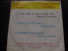 Rare Iranian Beatles EP feat. Dionne Warwick + Tommy James MONOGRAM RECORDS