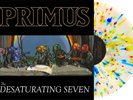 Primus The Desaturating Seven Clear w/Rainbow Splatter VINYL 2017 NEW