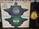 Miles Davis All Stars Walkin VG+ PRESTIGE NJ MONO DG RVG